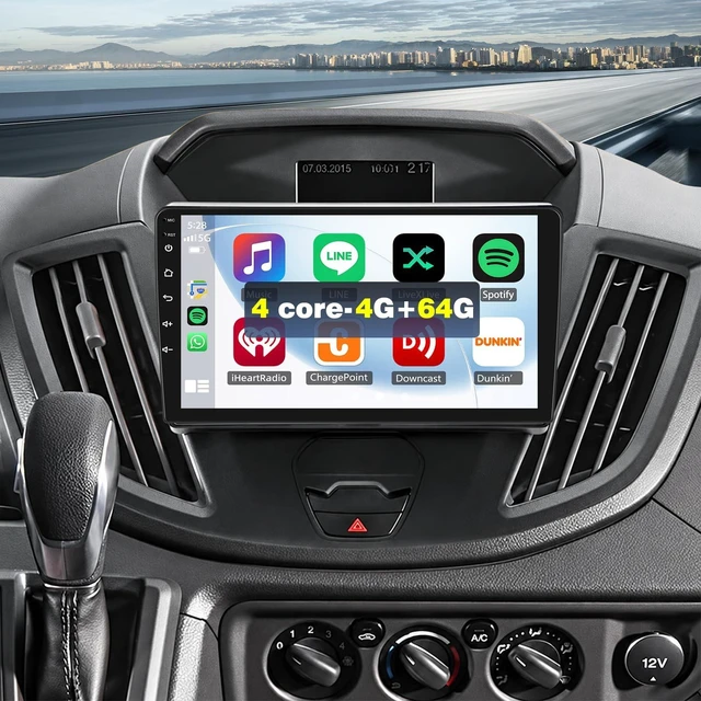 Main image of 4+64G Android 15 Car Radio for Ford Transit 150 250 350 2015-2019