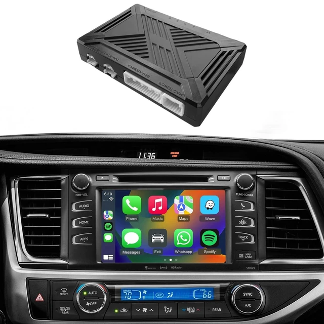 Main image of CarPlay & Android Auto Kit for Toyota Highlander 2014-2019, HD Display