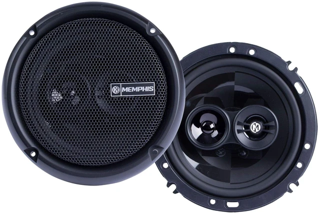 Main image of Memphis Audio PRX603 Power Reference Series 6.5" 3-Way Coaxial Speakers with Swivel Tweeters - Pair