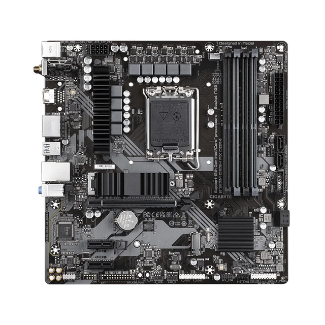 Alt view image 5 of 5 - Micro Center CPU Motherboard Combo Intel core i5-12600KF w/GIGABYTE B760M DS3H AX DDR4