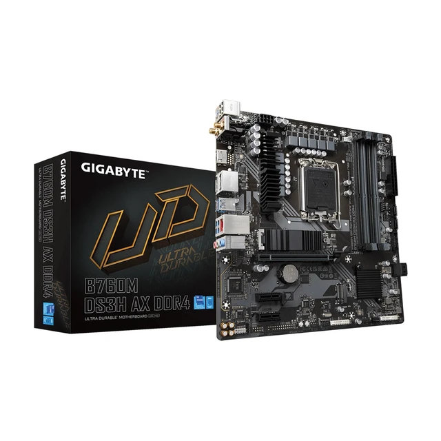 Alt view image 4 of 5 - Micro Center CPU Motherboard Combo Intel core i5-12600KF w/GIGABYTE B760M DS3H AX DDR4