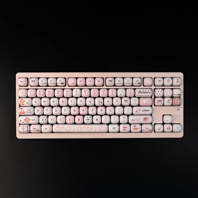 Alt view image 3 of 5 - Sumgsn MOG Profile Keycap, Pink PBT Cute Keycap