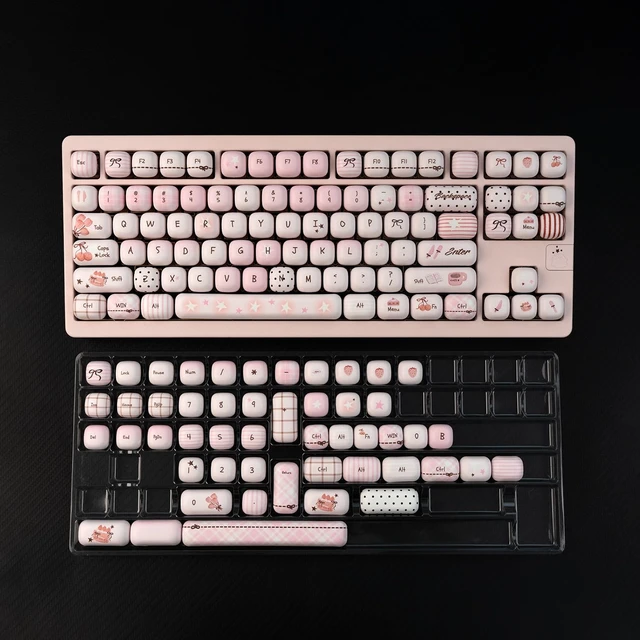 Alt view image 2 of 5 - Sumgsn MOG Profile Keycap, Pink PBT Cute Keycap
