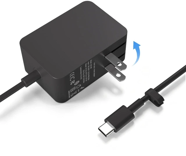 Main image of Nivjuky New 45W PD 3.0 USB-C Wall Charger Compatible with Microsoft Surface