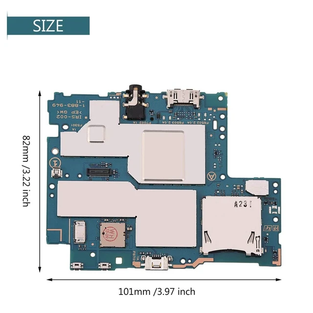 Alt view image 2 of 5 - Socobeta Mainboard Replacement Motherboard PCB Circuit Module Board Compatible with 1000