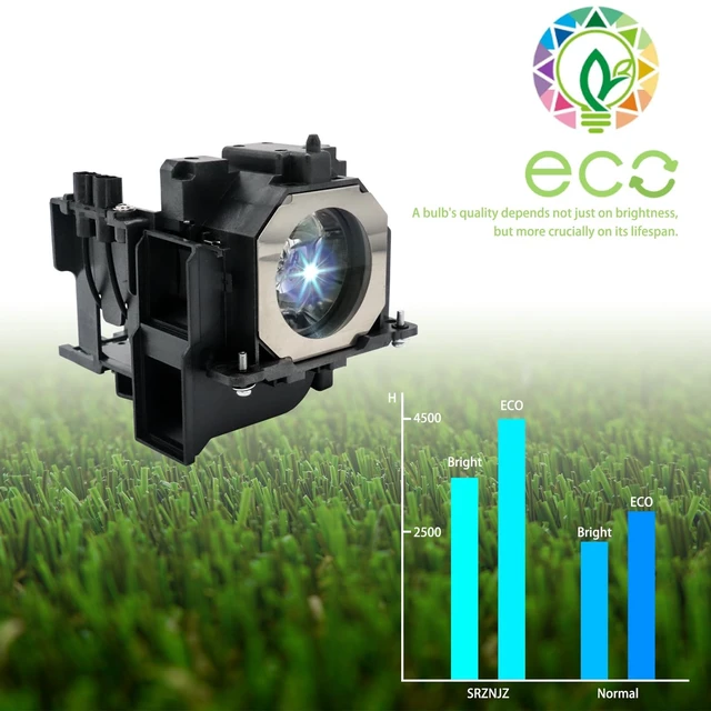 Alt view image 2 of 5 - SRZNJZ ET-LAE300 Original Replacement Projector Lamp Bulb for Panasonic PT-EZ580 PT-EW640 PT-EW730Z PT-EX800ZU PT-EW540 PT-EX510 PT-EX610 PT-EX800Z PT-EZ770Z PT-EZ770ZU PT-EZ770ZL with Housing