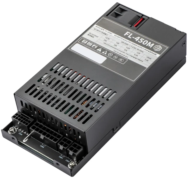 Main image of 450W Flex PSU, Small 1U Mini ITX Flex ATX Fully Modular Power Supply