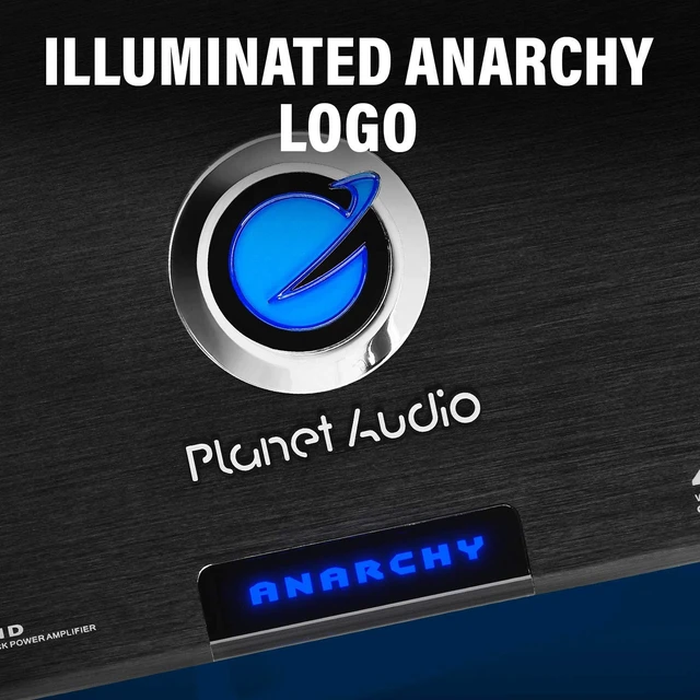 Alt view image 3 of 5 - Planet Audio AC4000.1D 4000 Output Class D Monoblock 1 Ohm Car Amplifier