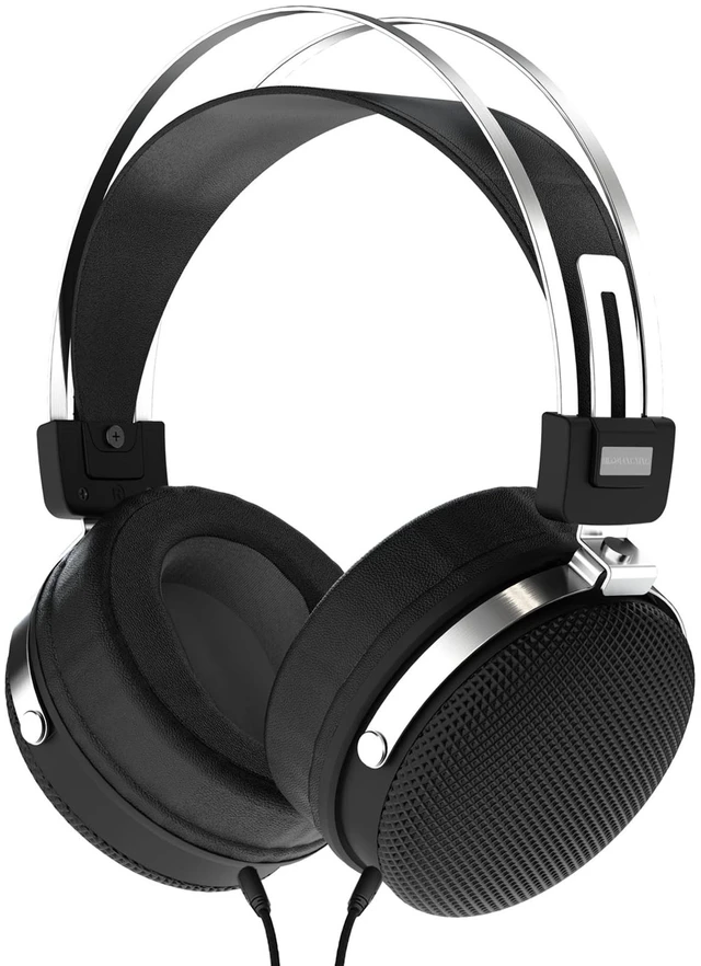 Main image of FAAEAL Wired Studio Headphones,Over Ear Boom mic Gaming Headset,HiFi Open-Back Stereo Headphones,Dual 3.5mm 50mm Dynamic Driver Monitoring Headset for Recording Mixing DJ Podcast Audiophile
