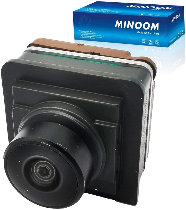 Main image of MINOOM ML3T-19J220-AB Side Mirror Camera Parking Camera Replacement for 2021-2022 Ford F150, 2021 Raptor, 2022 Ford Expedition, 2021 Mustang Mach-E Part No.#596-11961ML3T-19J220-ACML3Z-19G490-F