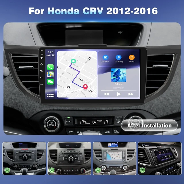 Alt view image 2 of 5 - 4Core+64G Android Car Radio for Honda CRV 2012-2016