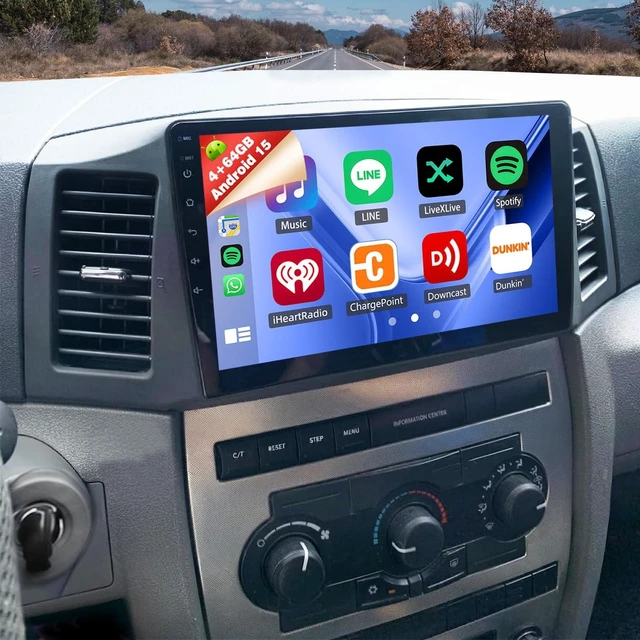 Main image of Upgrcaru 4+64G Car Radio for Jeep Grand Cherokee 2004 2005 2006 2007