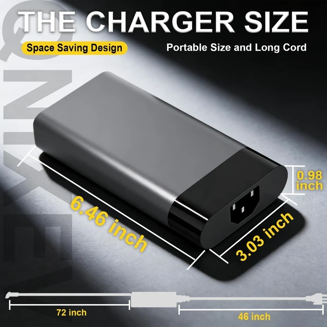Alt view image 4 of 5 - 230W AC Adapter Laptop Charger Compatible with HP Omen 15 16 17 Omen Max Transcend Victus Gaming 15 16 ZBook Fury 18 16 G1i G9 G10 G11 Blue Tip Computer Power Cord