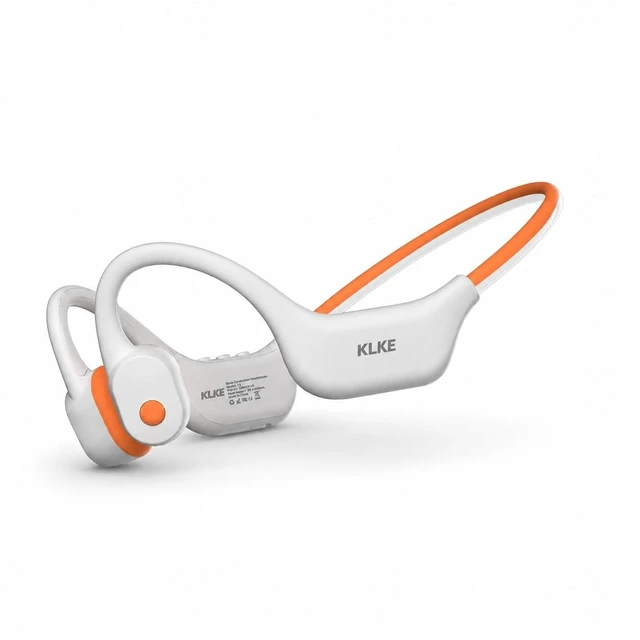Main image of KLKE Bone Conduction Headphones for Running with mic and Rear Safety Light