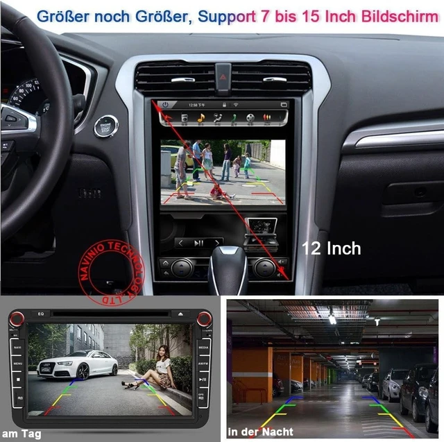 Alt view image 5 of 5 - Car High Mount Brake Light Reversing Camera Backup Camera for Ford Transit Custom 2012-2016