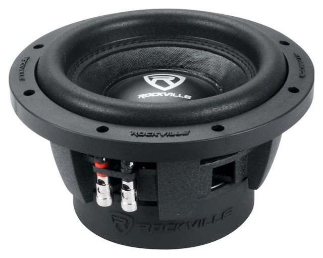 Alt view image 3 of 5 - Rockville W10K6D4 V2 10" Dual 4-Ohm Car Subwoofer, 500W RMS, 2000W Peak