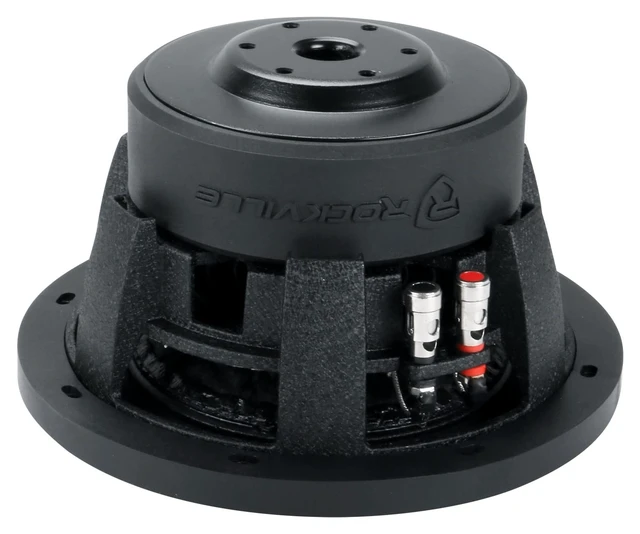 Alt view image 4 of 5 - Rockville W10K6D4 V2 10" Dual 4-Ohm Car Subwoofer, 500W RMS, 2000W Peak