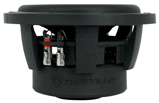 Alt view image 5 of 5 - Rockville W10K6D4 V2 10" Dual 4-Ohm Car Subwoofer, 500W RMS, 2000W Peak