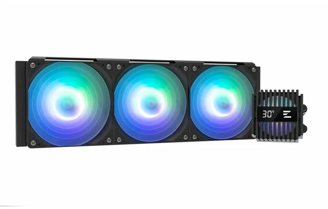 Main image of Zalman Alpha 2 V2 360 AIO Liquid CPU Cooler, 350W TDP, Black