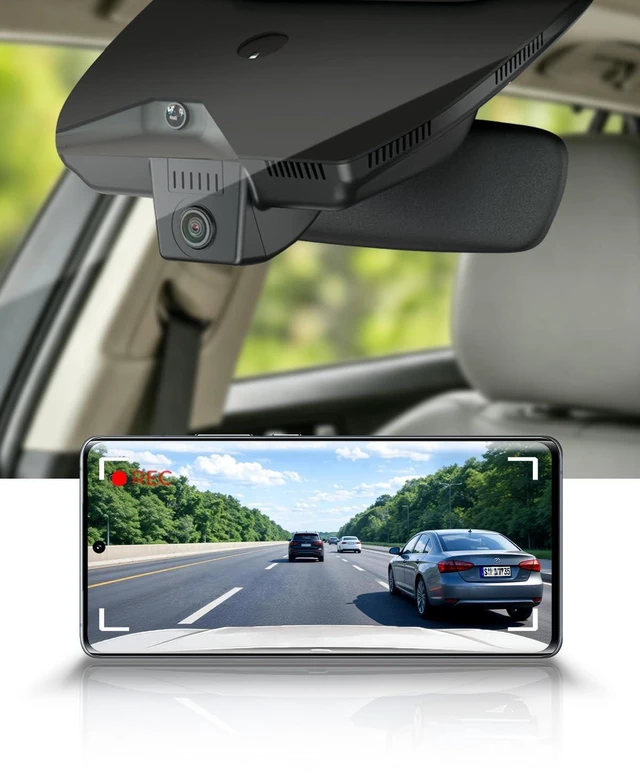 Main image of Fitcamx 4K Dash Cam Suitable for Kia K5 2025-2026 (Part No#L2500), OEM Factory Look, Ultra HD 2160P Video, Built-in WiFi & APP, Loop Recording, Collision Detction, Easy to Install, 64GB Card