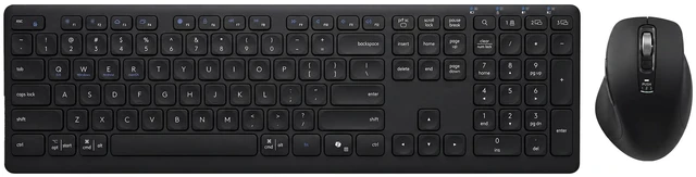Main image of Wireless Keyboard and Mouse Combo, Multi-Device, Silent (Black)