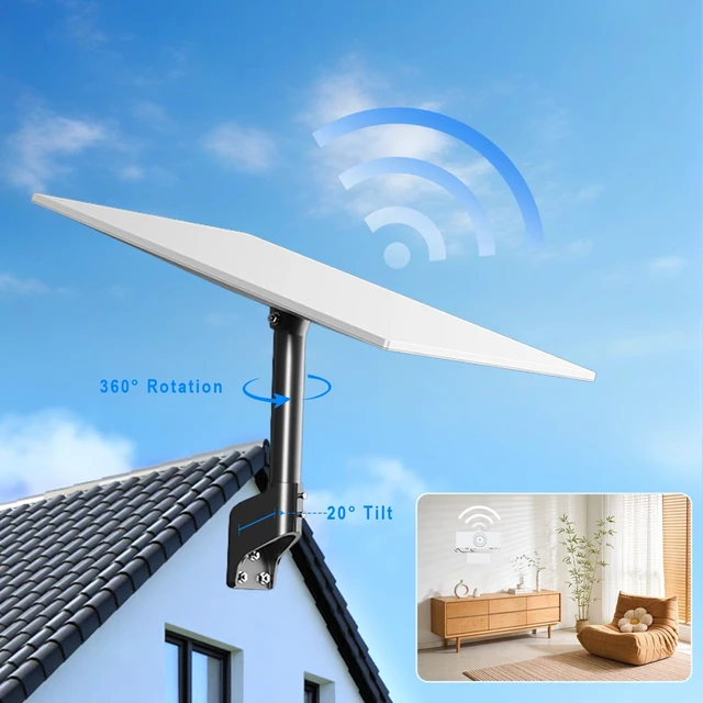 Alt view image 3 of 5 - Starlink Standard 4/4X/V3 Gen 3 Mount, 360 Adjustable Pivot Arm