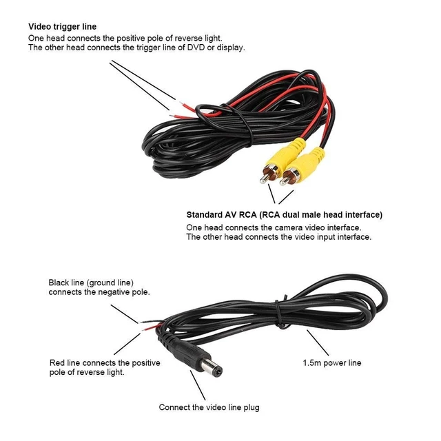 Alt view image 4 of 5 - Suuonee Rear View Camera for Focus 212/213/214 - Reverse Parking Camera