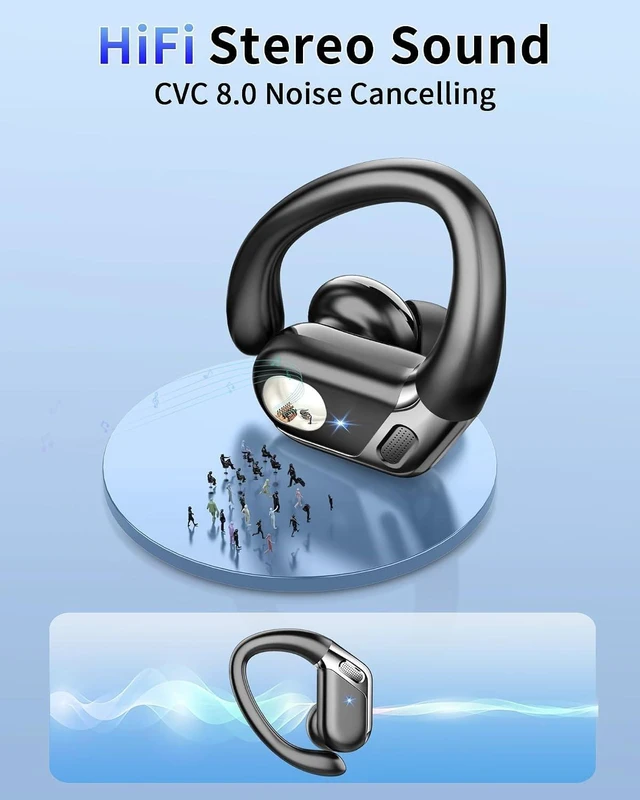 Alt view image 4 of 5 - 2026 Ear buds Wireless Earbuds, Bluetooth 5.4 headphones Sport 50 Hrs