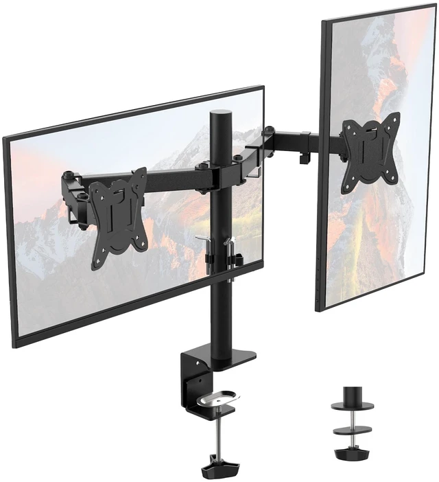 Main image of GRIFEMA Monitor Mount for 13-32 in, Dual Monitor Arm, Up to 19.8 Lbs Each