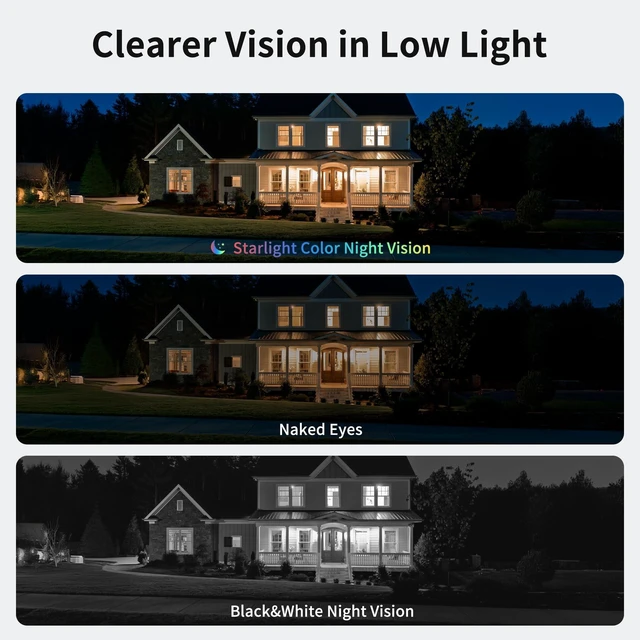 Alt view image 3 of 5 - kamoviz 2K No-Drill Window Camera, 2.4GHz & 5GHz WiFi Window Cameras for Home Security, Anti-Glare, Magnetic Mounted, Color Night Vision, 24/7 Recording, Human & Motion Detection, Works with Alexa