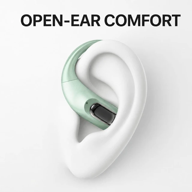 Alt view image 4 of 5 - GAGAAL Wireless Sport Earbuds Bluetooth Headphones,Lightweight Earbuds with Ear Hooks,Bluetooth5.4 Wireless Earphones,25H Playtime, IPX4 Waterproof Running Headphones for Gym(Green)