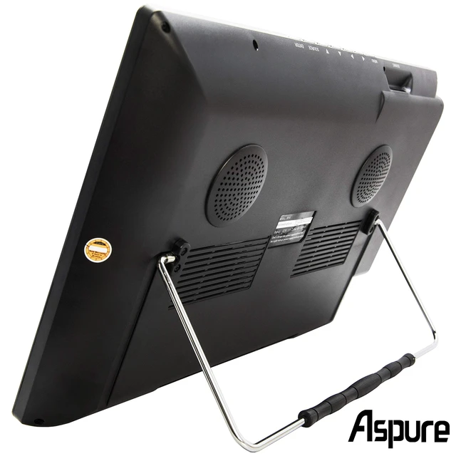 Alt view image 3 of 4 - aspure 14" Portable TV with Antenna,Black