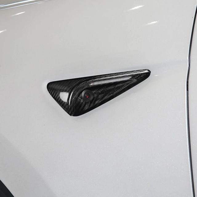 Alt view image 3 of 5 - HJGHR Side Camera Protection Cover for Tesla Model 3/Y 2024-2026 HW4.0