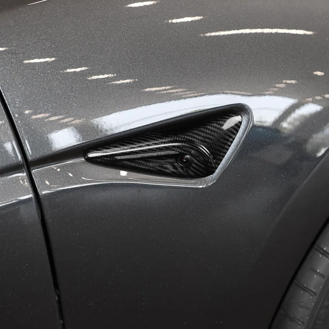 Alt view image 4 of 5 - HJGHR Side Camera Protection Cover for Tesla Model 3/Y 2024-2026 HW4.0