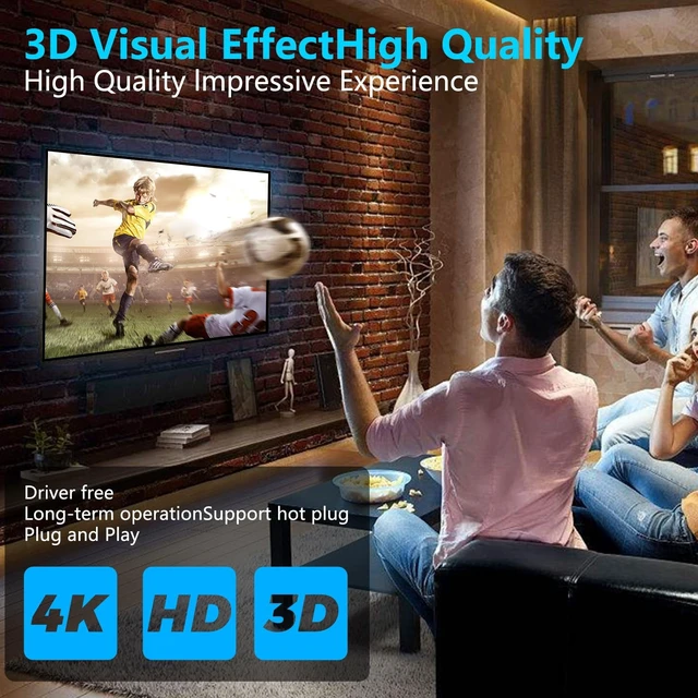 Alt view image 4 of 5 - ICUIXIAN 4K 1x8 HDMI Splitter 1 in 8 Out 4K30Hz 8 Port HDMI Splitter