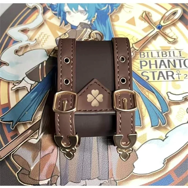 Alt view image 2 of 5 - Game Genshin Impact Official Klee Backpack Earphone Case Protective Case for Airpods Pro Redmi Headphone Box with Straps (Style 2)