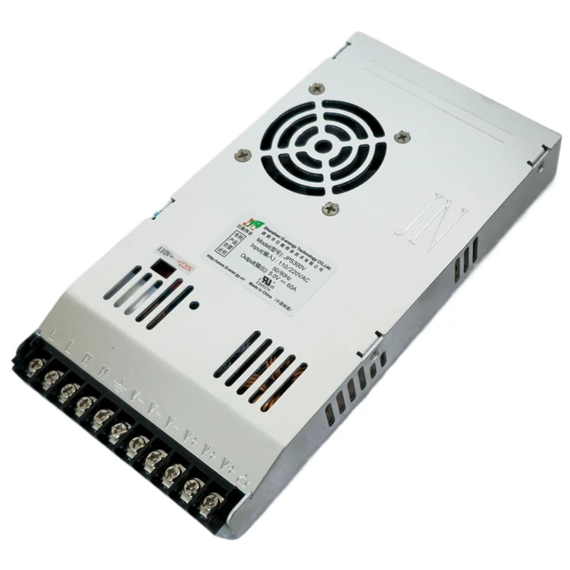 Main image of G-Energy JPS300V 5V Power Supply 60A 300W Reliable DC PSU for LED Displays, Industrial Equipment, and Electronics - 110/220V Selectable Input Voltage