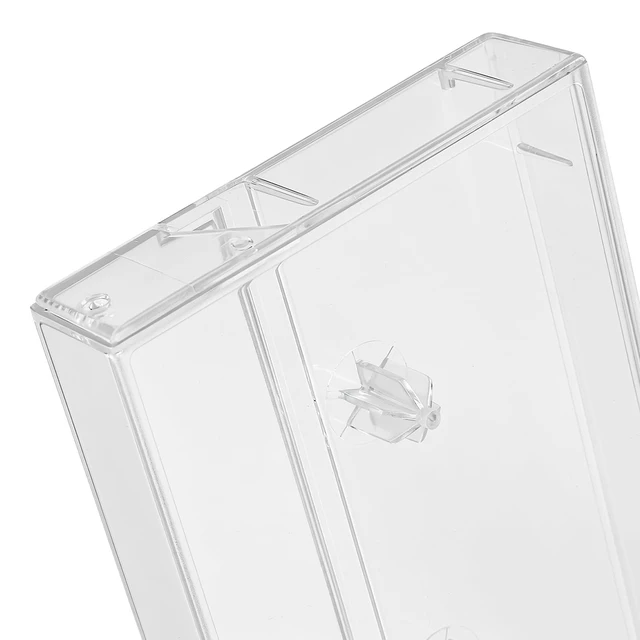 Alt view image 3 of 5 - YAUFWUA 40 Pack Clear Plastic Cassette Tape Storage Cases, 4.29x2.75x0.6 Inch Audio Music Cassette Organizer Holder for Art Collection