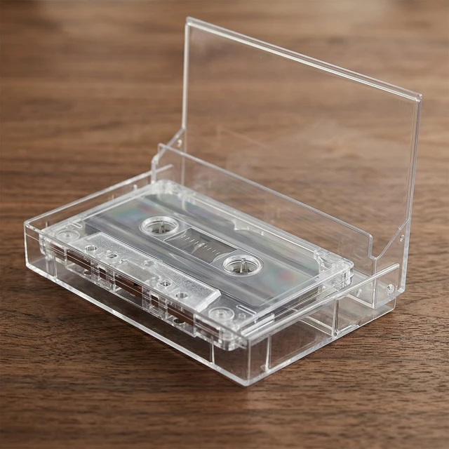 Alt view image 5 of 5 - YAUFWUA 40 Pack Clear Plastic Cassette Tape Storage Cases, 4.29x2.75x0.6 Inch Audio Music Cassette Organizer Holder for Art Collection
