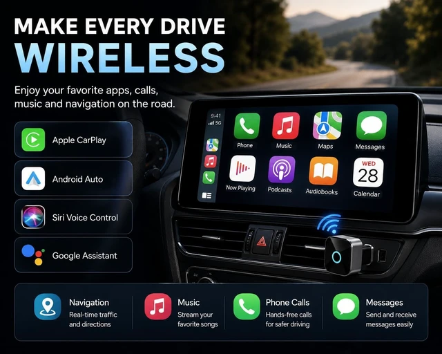 Alt view image 2 of 5 - Wireless CarPlay Adapter