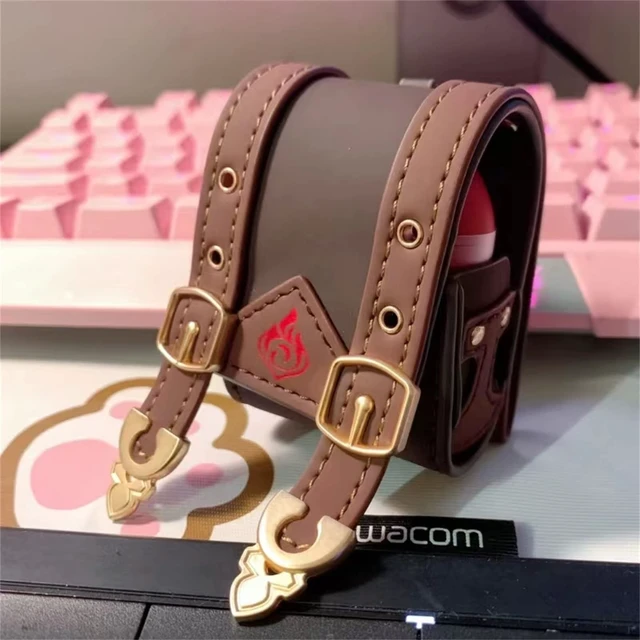 Alt view image 5 of 5 - Kashasin Game Genshin Impact Official Klee backpack Earphone Case Protective Case for Airpods Pro Redmi Headphone Box