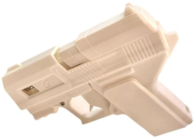 Main image of 3D Printed DIY, Toy Pistol - Inspired Apple Earbud Case for AirPods 1/2/3/4, AirPods Pro & Pro 2-5 Macaron Colors (Beige Angel, for Airpods pro/pro2)