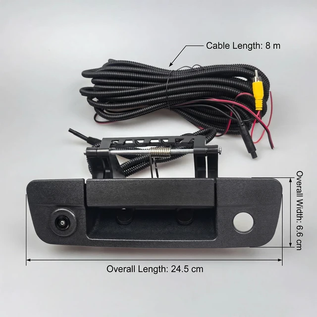 Alt view image 4 of 5 - Enhanced Rearview Backup Camera with Tailgate Handle for Dodge Ram Pickup Trucks (2009-2017 Models) ^^ Night Vision Waterproof Design ^^ Compatible with Ram 1500/2500/3500 Models