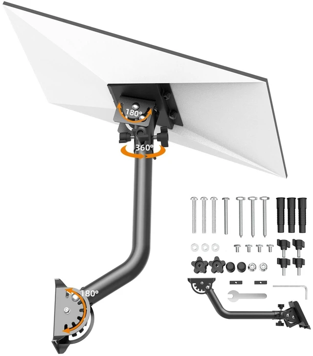 Main image of TIKCODE Gen 3/Standard 4/4X Mount for Starlink, Starlink Wall Mount