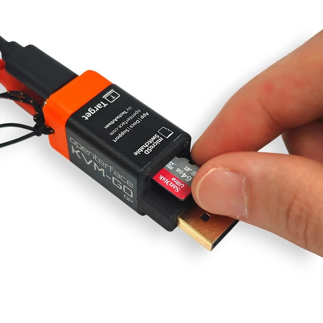 Alt view image 5 of 5 - Openterface KVM-GO HDMI DP VGA KVM Console Adapter Bundle for PCs and Servers