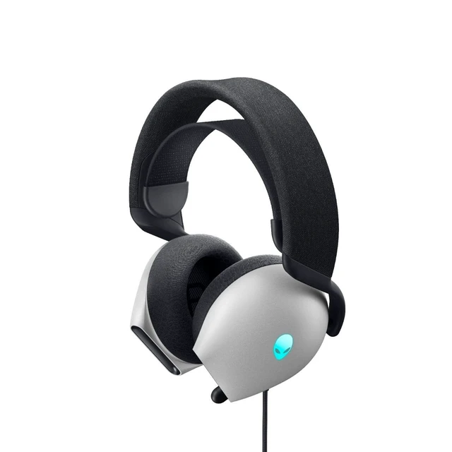 Alt view image 3 of 5 - Alienware Wired Gaming Headset - AW520H ^^ Windows ^^ Headphones (USB) ^^ Hi-Res Audio ^^ Headset Microphone ^^ 20-40000 Hz ^^ Weight 337 g