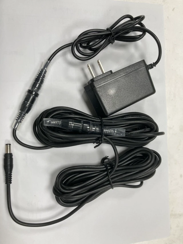 Main image of Upgraded DC Adapter Charger for Flagpole Lights, 30'