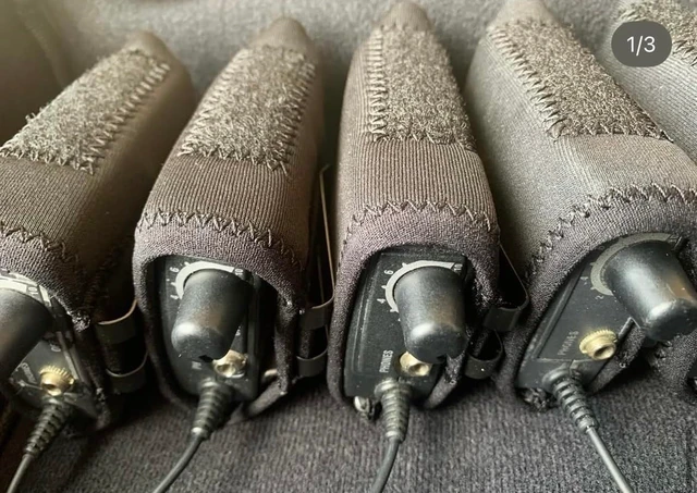 Alt view image 3 of 5 - Nylon Industries Neoprene Protective Sleeves for IFB's and Transmitters, Metal Clip Mount