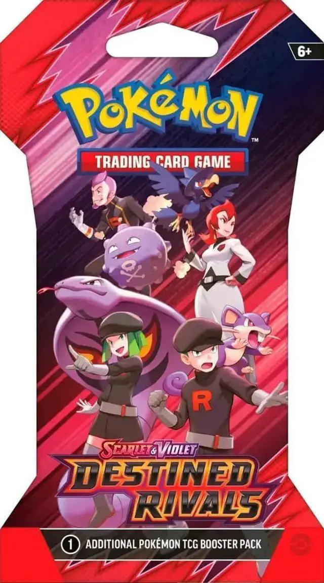 Alt view image 5 of 6 - Pokemon TCG: Destined Rivals Sleeved Booster Pack - Random Artwork