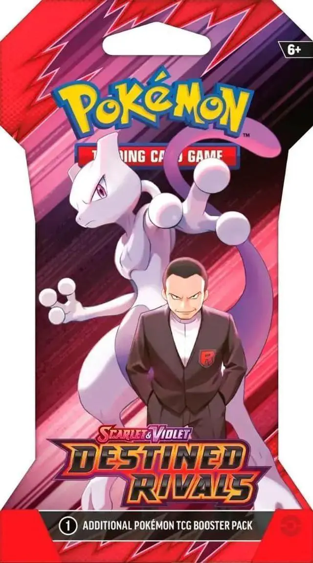 Main image of Pokemon TCG: Destined Rivals Sleeved Booster Pack - Random Artwork